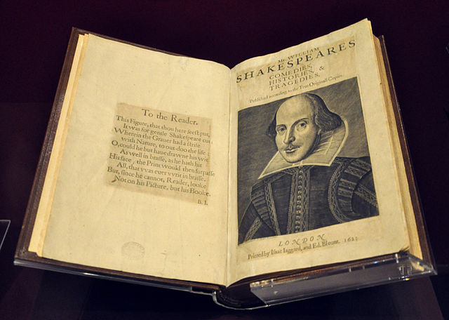 First Folio Shakespeare