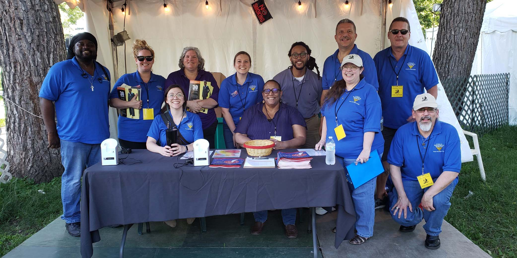 Volunteers at the Heart of America Shakespeare Festival Kansas City Missouri