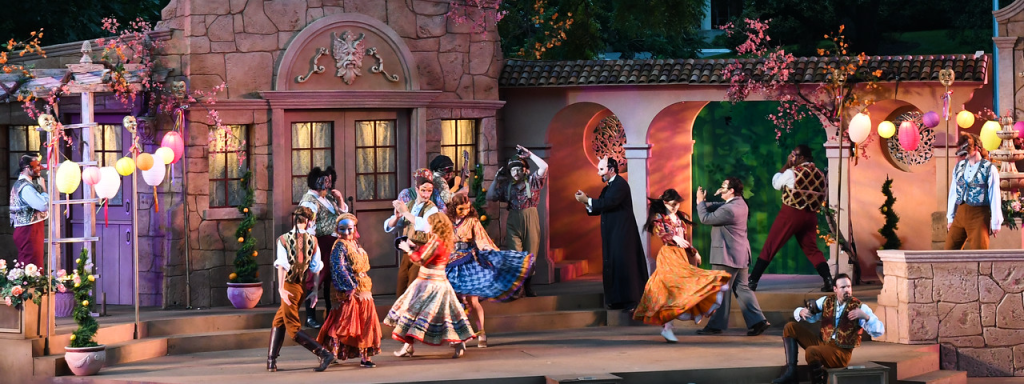 Revels Dancing in masks